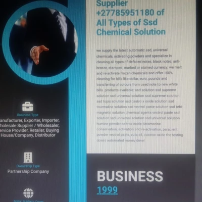 Afrochemical Suppliers Of All Types Ssd Chemical Solution