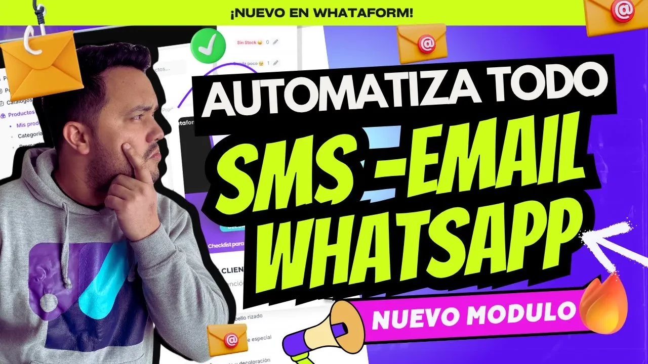 Automatiza tu negocio en WhatsApp, Email y SMS 🚀
