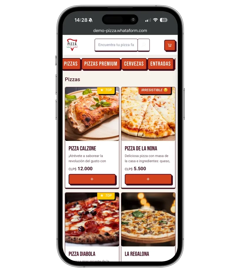 Restaurantes — hero