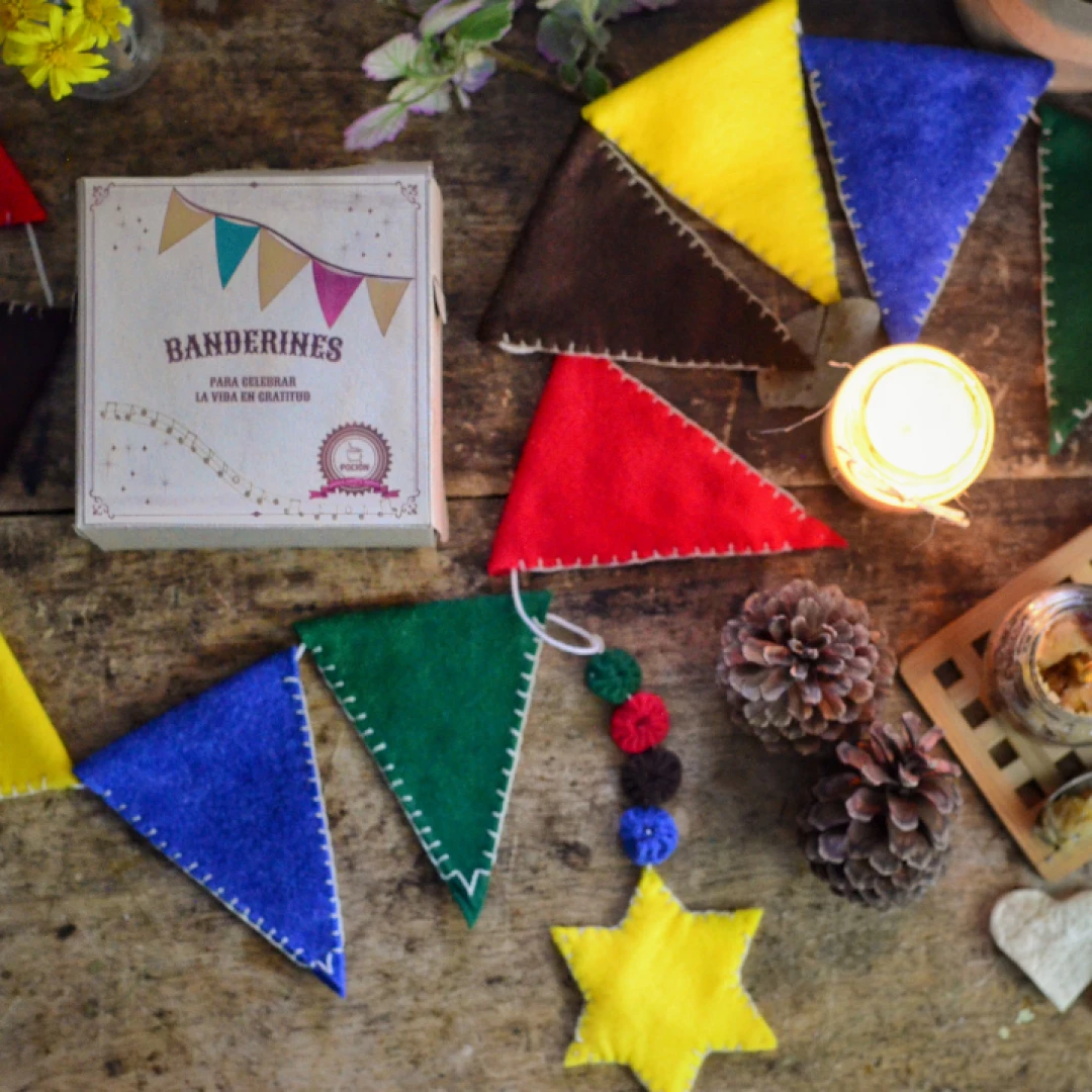 Banderines para celebrar