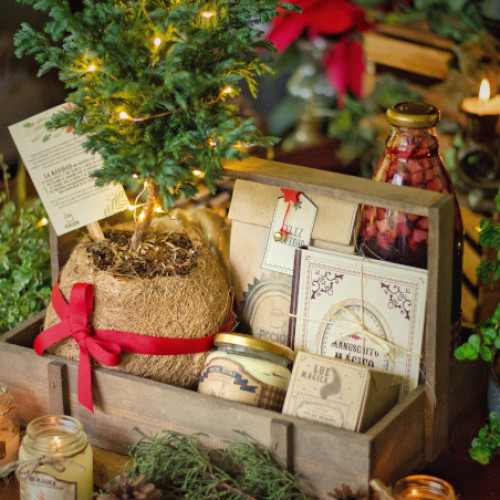 Ancheta de buena energía de Navidad