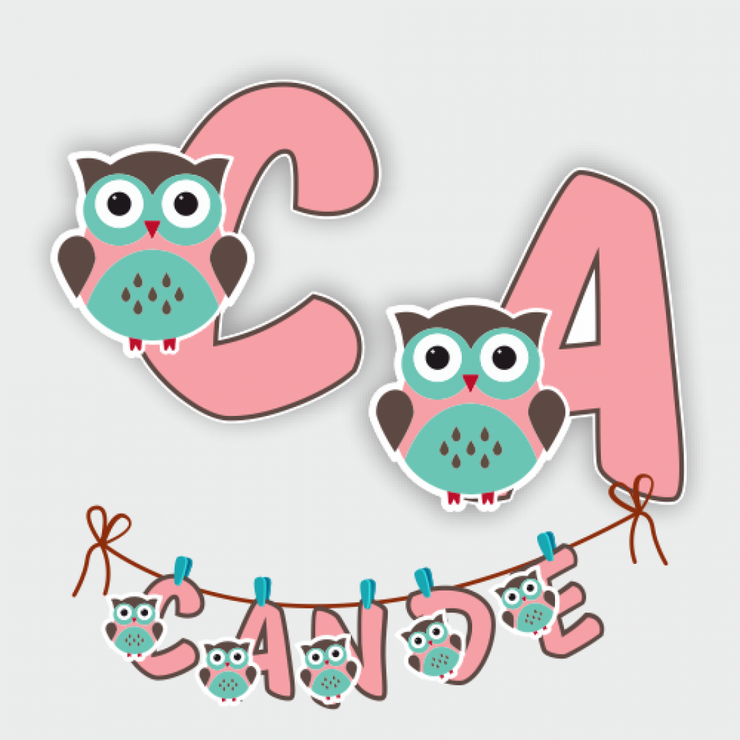 LETRA SILUETIADA x 1