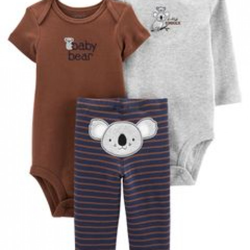 Conjunto De 3 Piezas De Koala