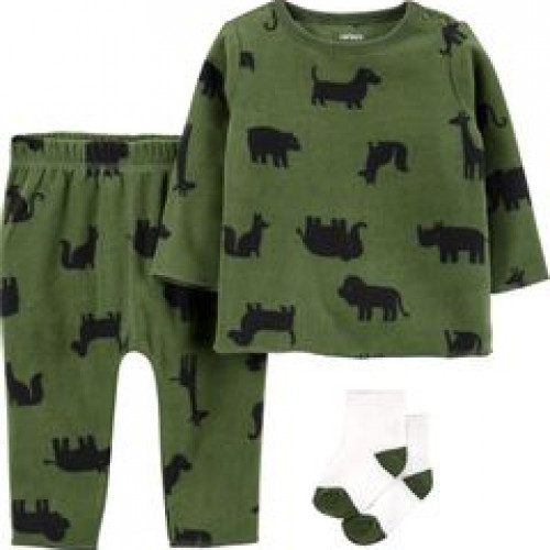 Conjunto De 3 Piezas de Fleece