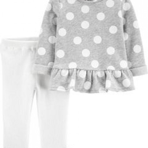 Conjunto de 2 Prendas Blusa Peplum