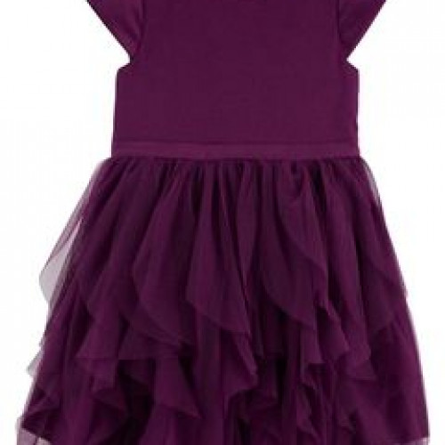 Vestido de Tul de Cascada