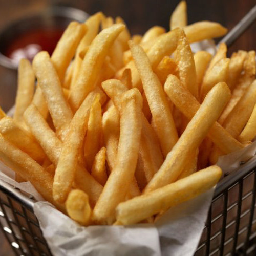 Cesta de papas fritas