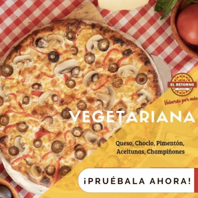 Pizza Vegetariana - F