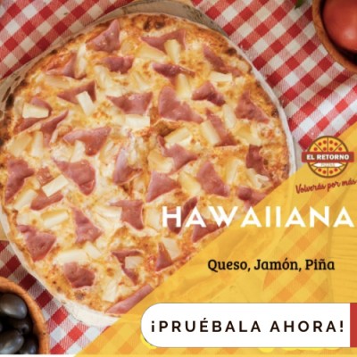 Pizza Hawaiiana - F