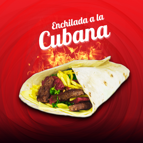 ENCHILADA A LA CUBANA