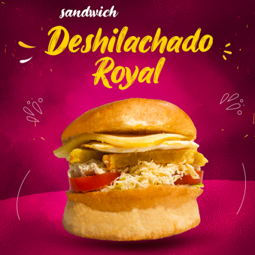 POLLO DESHILACHADO ROYAL