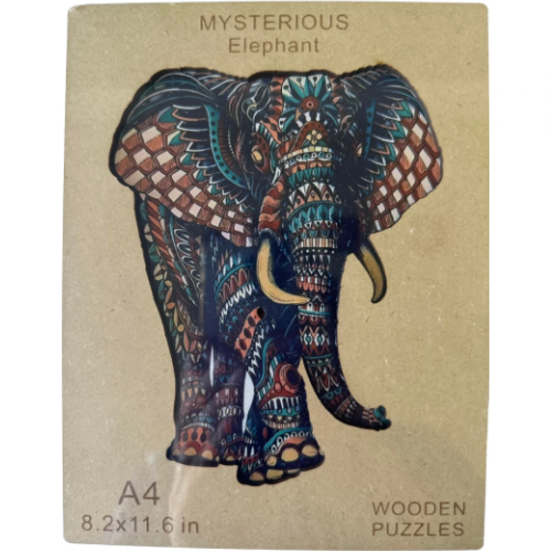 Rompecabezas de Madera (Elefante)