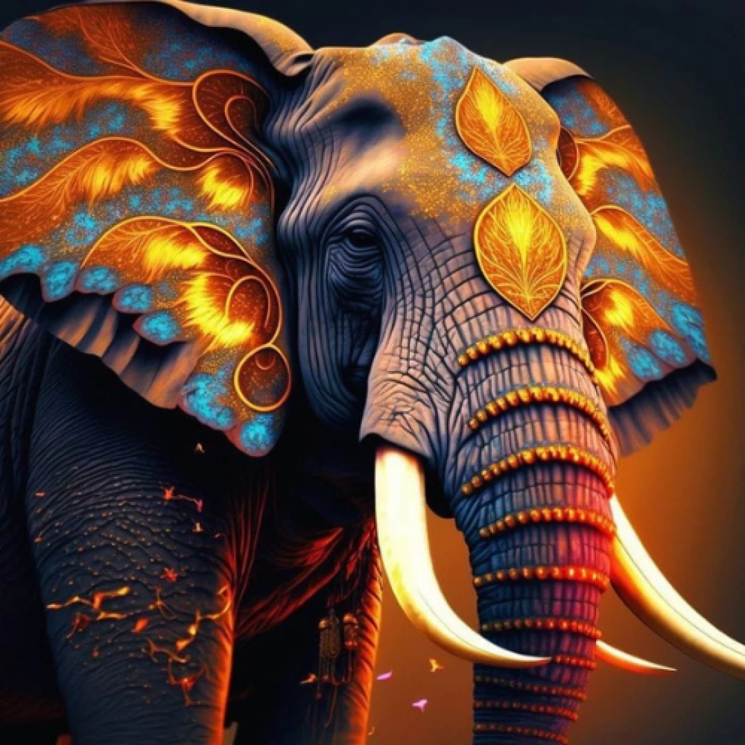 Elefante con Oro