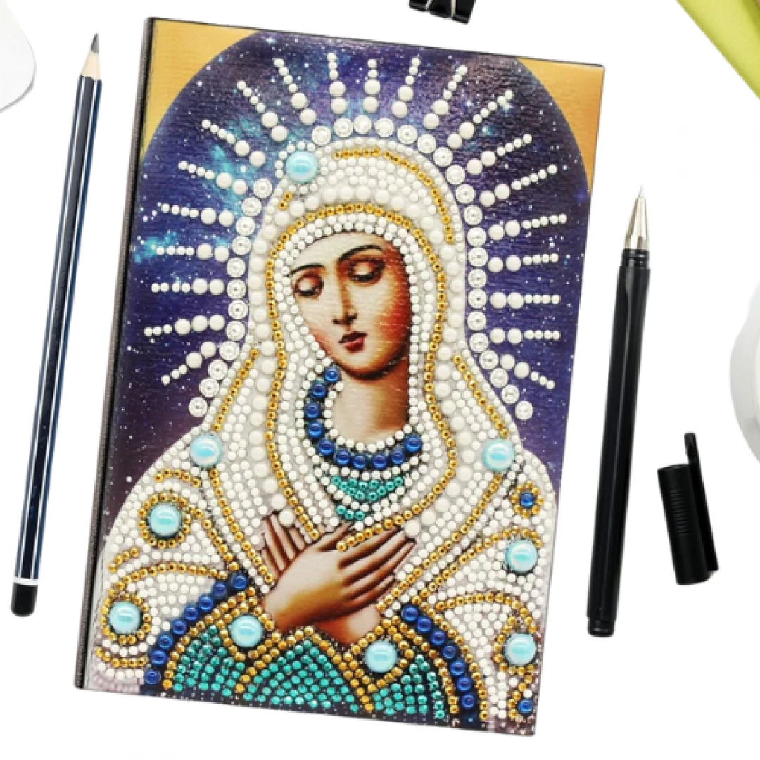 Cuaderno Virgen Diamond Painting