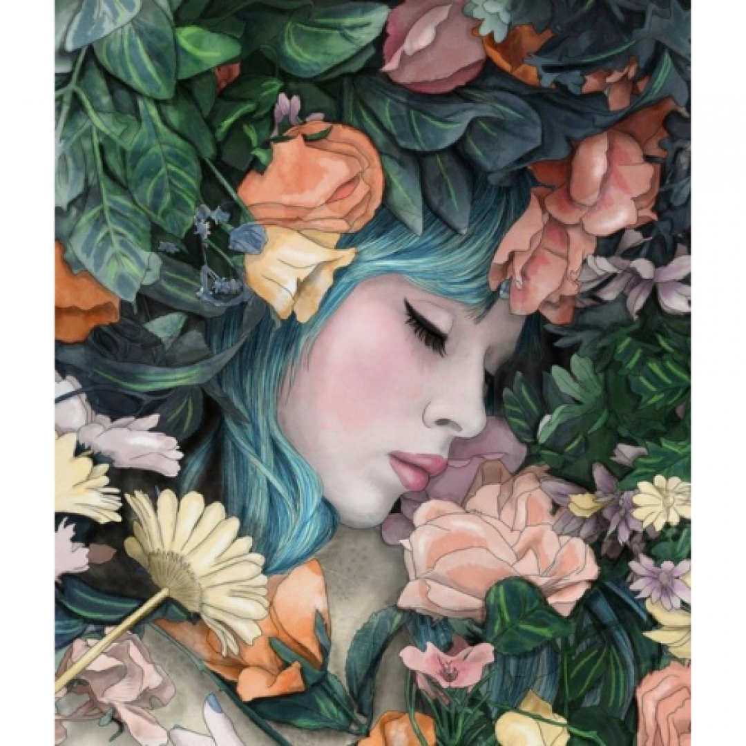 Dream in Flowers (Diamante Cuadrado)