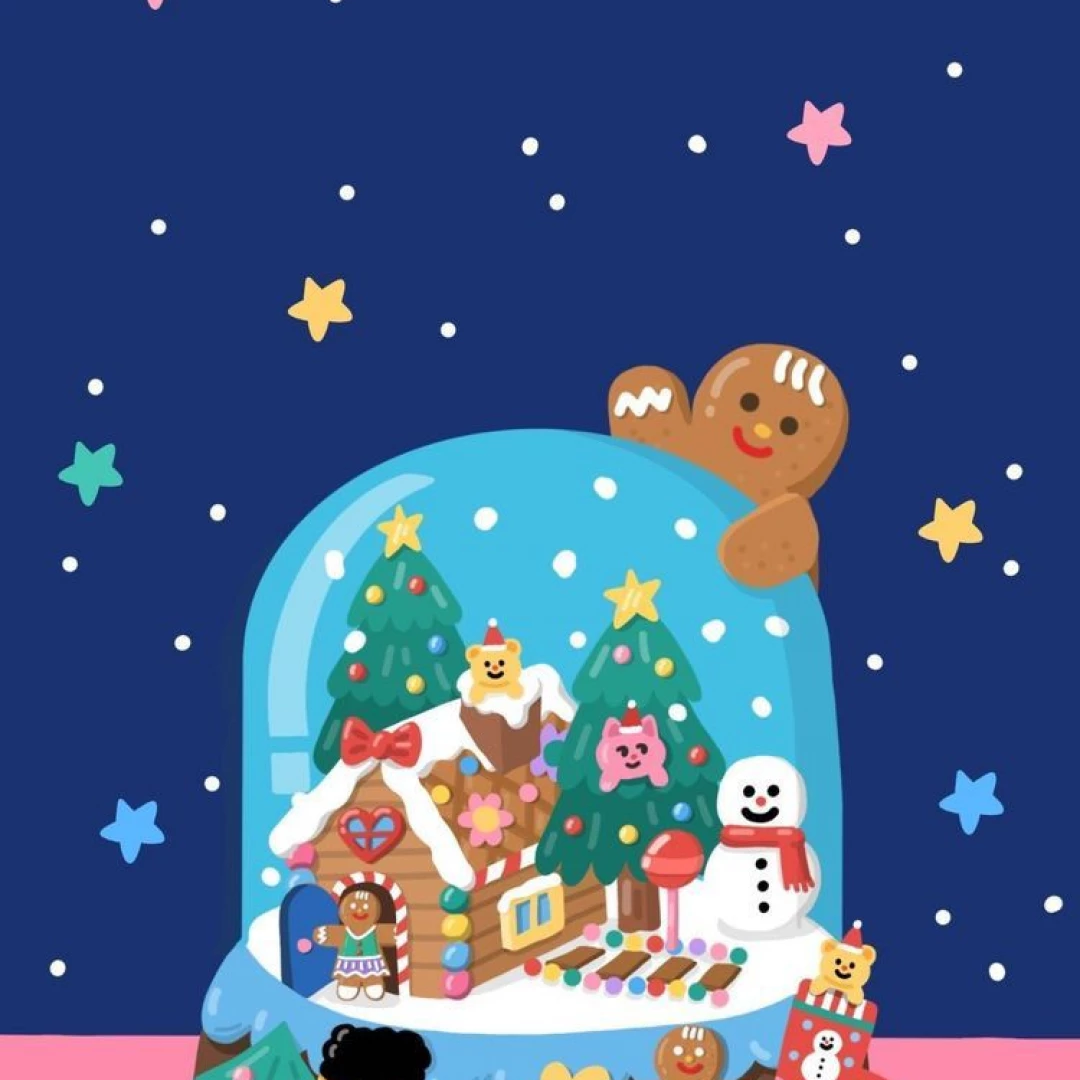 Bola de Cristal Navideña