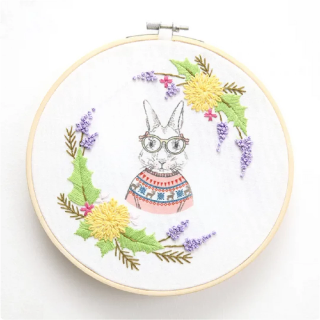 Bordado White Rabbit