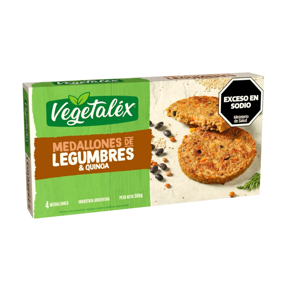 Medallones de Legumbres y Quinoa