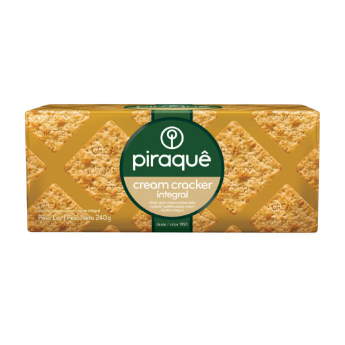 Crackers Integral Piraqué 215g