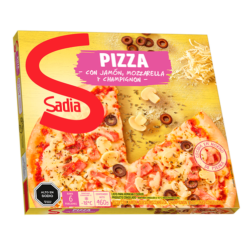 Pizza con Champignon 440 g