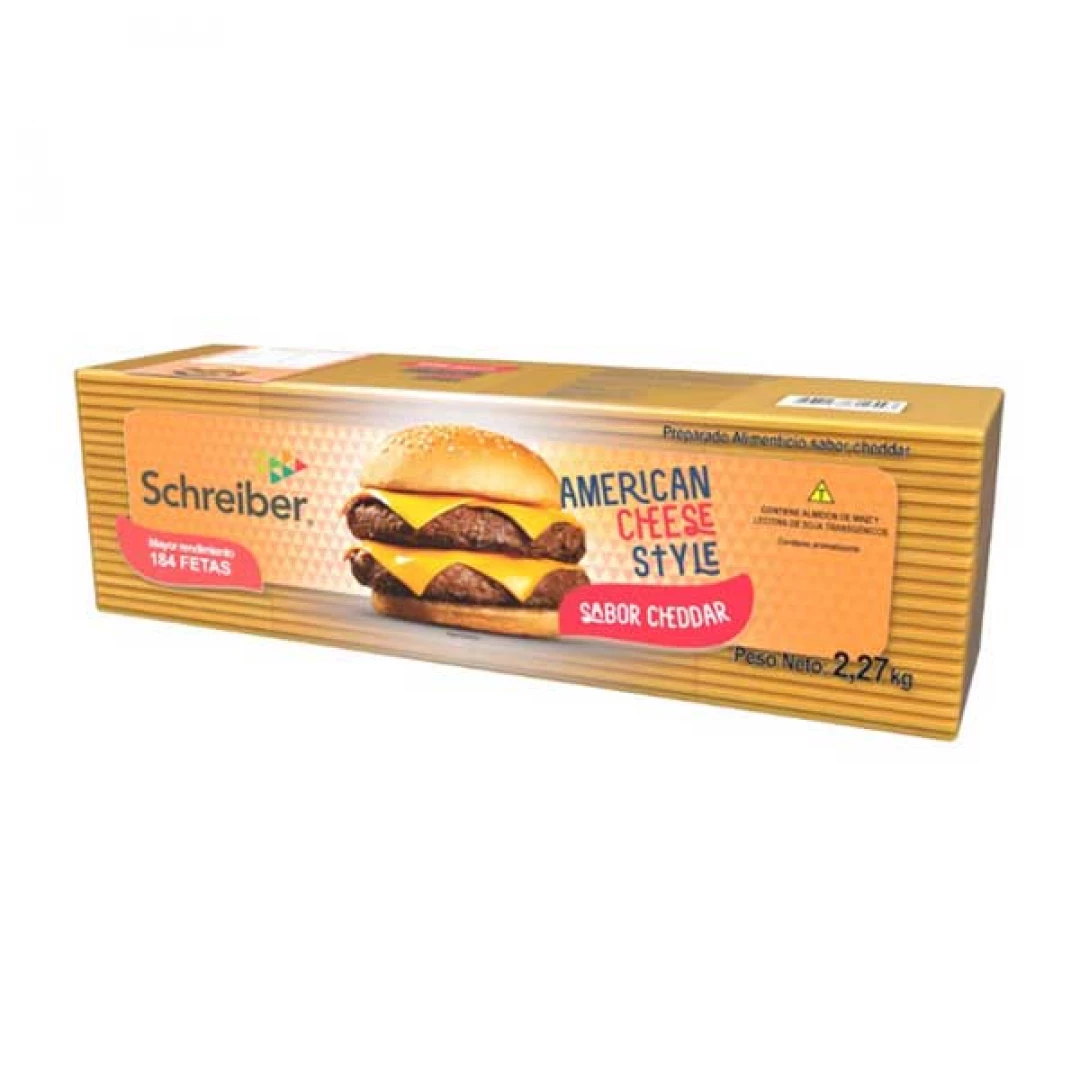 Queso Cheddar Schreiber x 2.3 Kg aprox