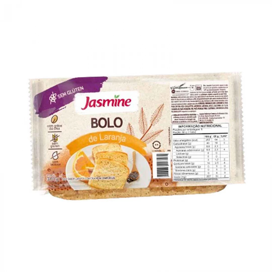 Bizcochuelo de Naranja y Chía Sin Gluten 300g