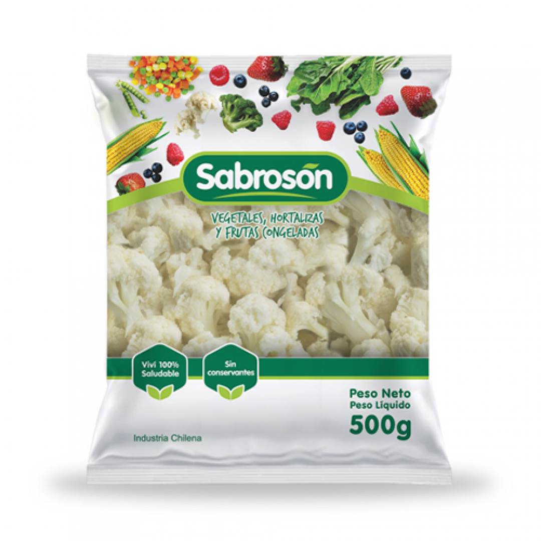 Coliflor Floret Congelado 500g