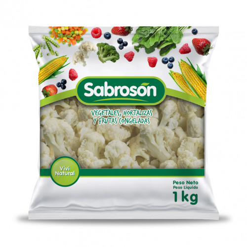 Coliflor Floret Congelado 1KG