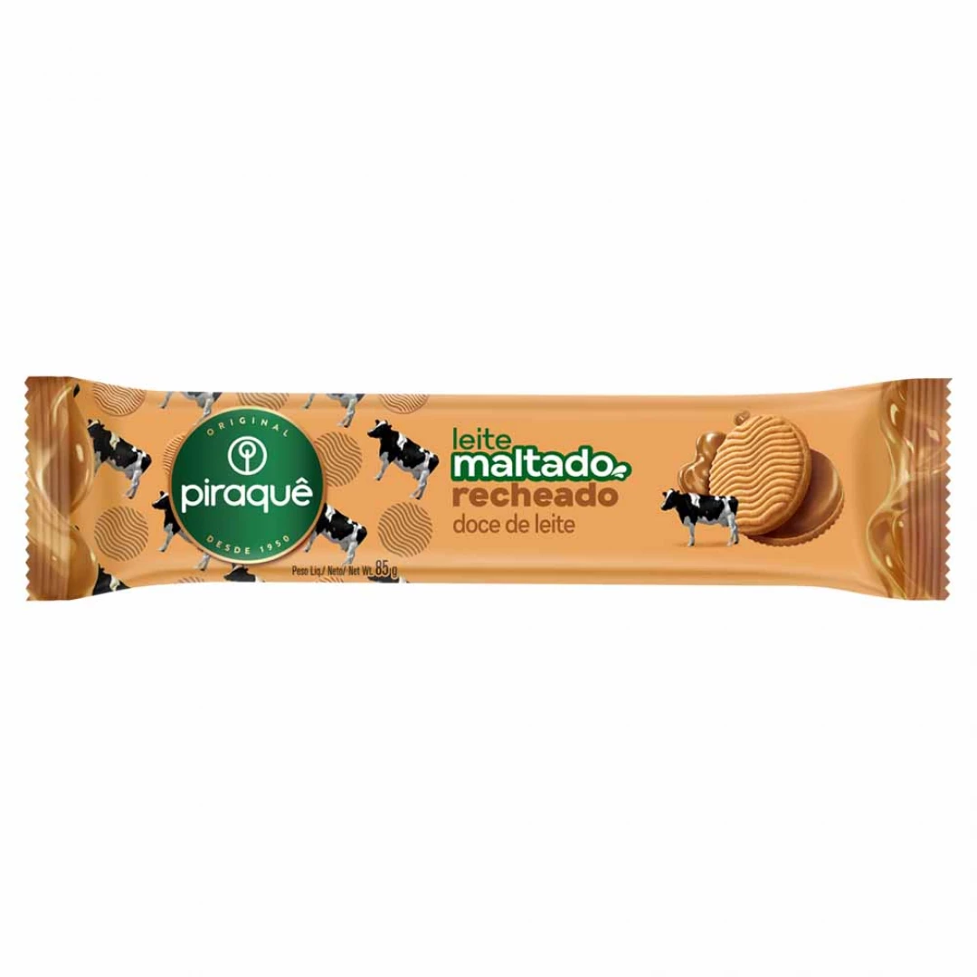 Malteado Rellenos Dulce de Leche 85g