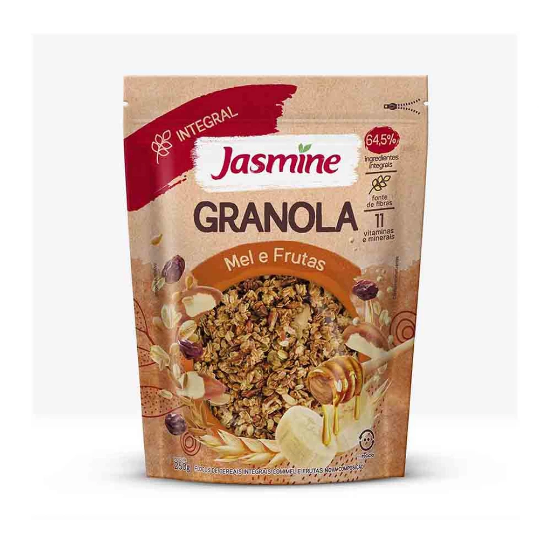 Granola Integral Miel y Frutas 250g