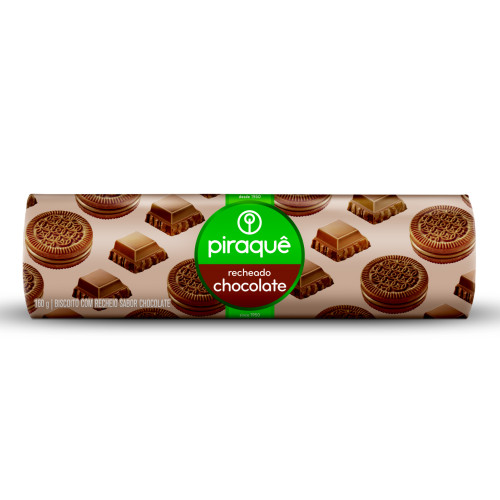 Galletas Rellenas de Chocolate Piraqué 160 g