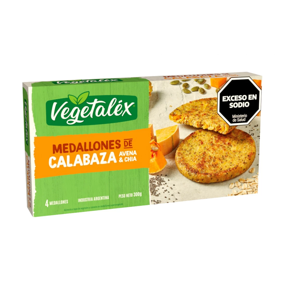 Medallones de Calabaza, Avena y Chia 300 g