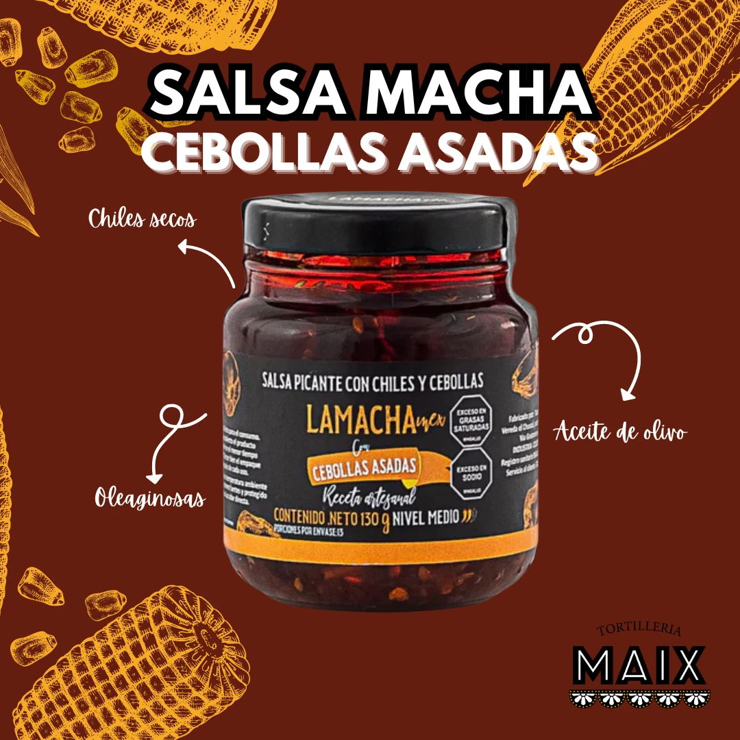 Salsa Macha - Cebollas Asadas