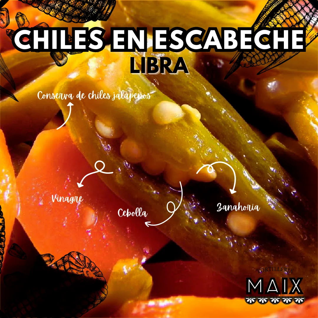 Libra de Chiles en Escabeche