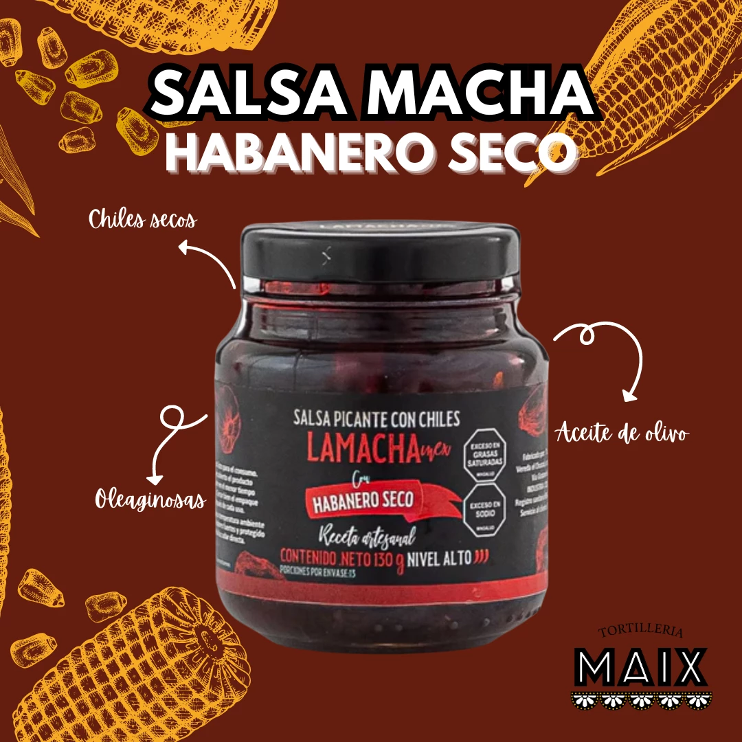 Salsa Macha - Habanero Seco