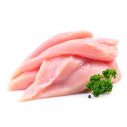 Empaque de 0.8 gramos de filet de pechuga de pollo