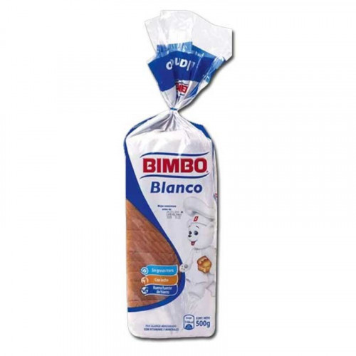 Pan Blanco Bimbo 500gr