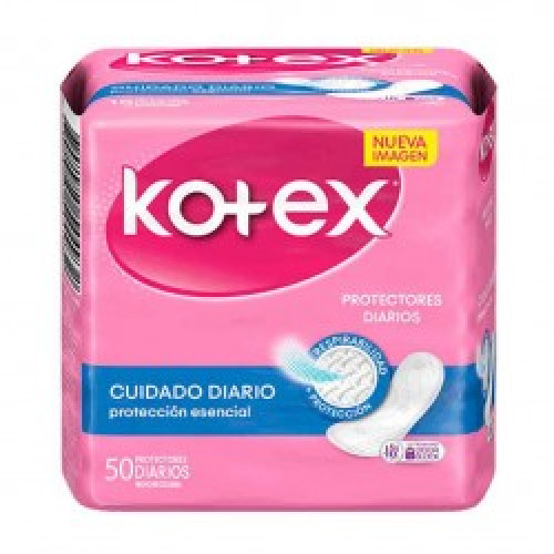 Protectores diarios Kotex 50und
