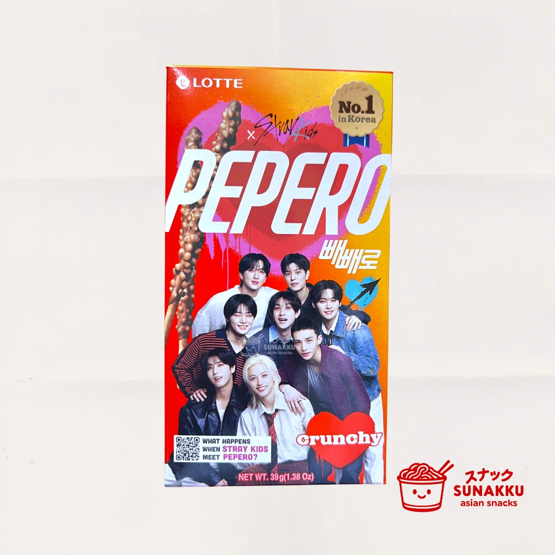 Pepero Crunchy Chocolate Edición Stray Kids