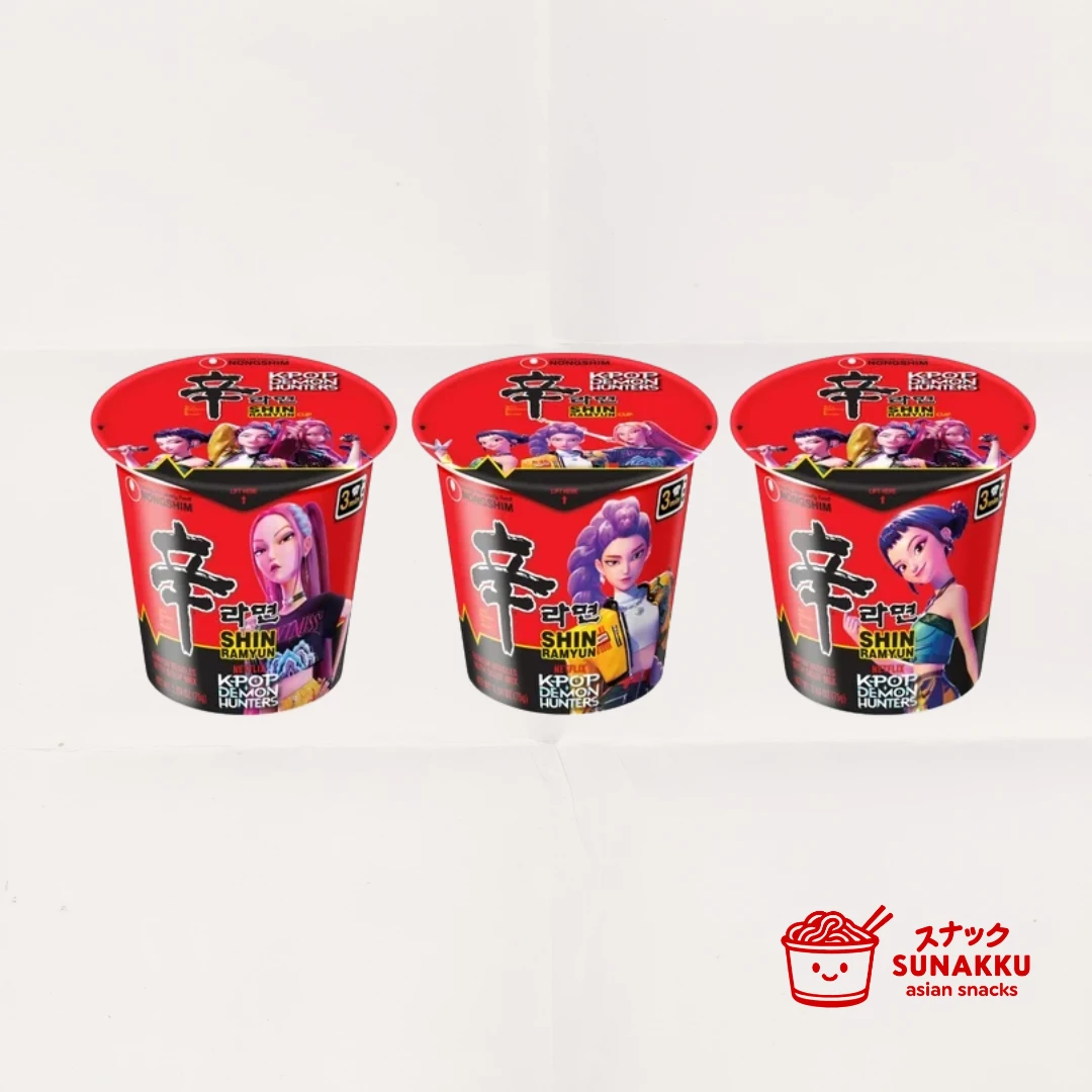 Nongshim SHIN Ramyun Taza K-POP Demon Hunters Edición Limitada