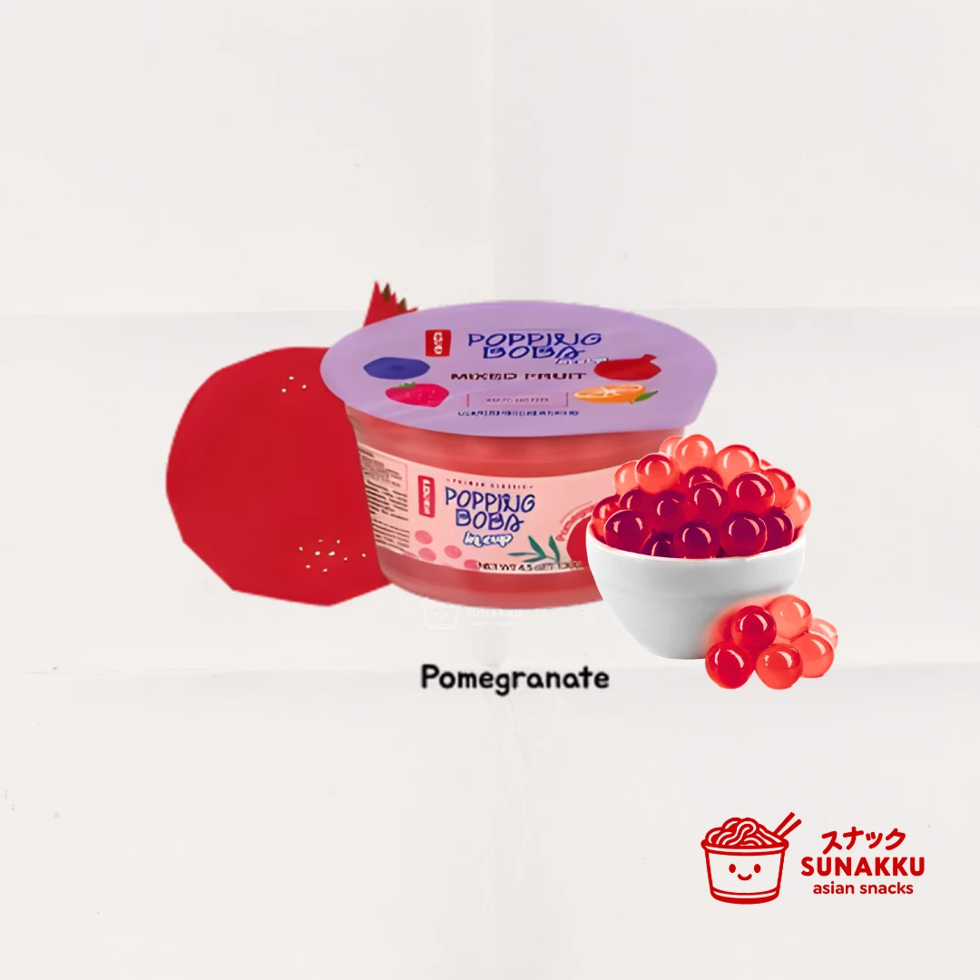 Popping Boba para bebidas (Granada) - 130 gr