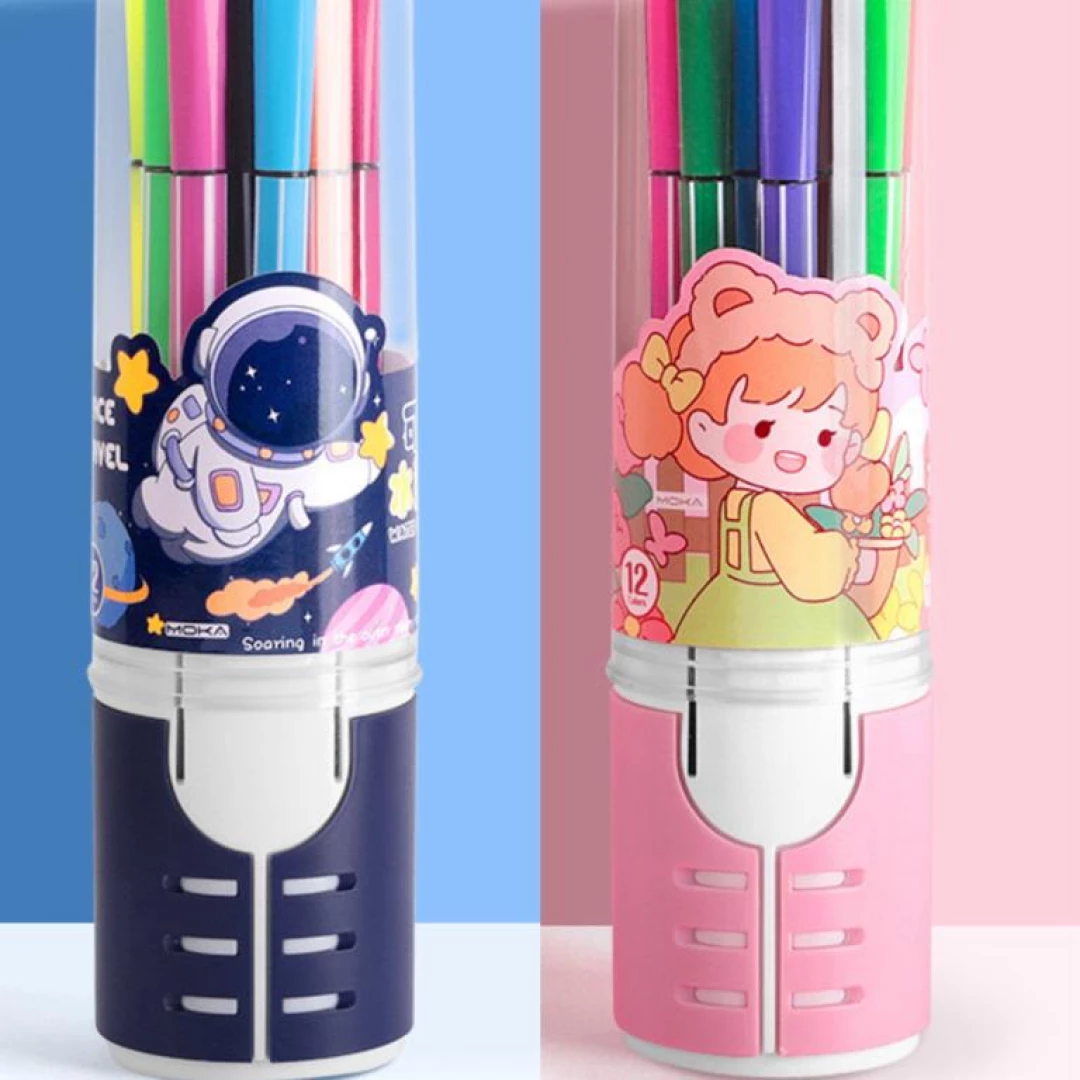 Lapices de 12 colores Para niños niñas