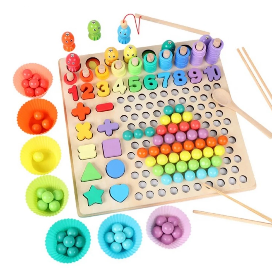 Tablero Clasificacion 6 en 1 Madera