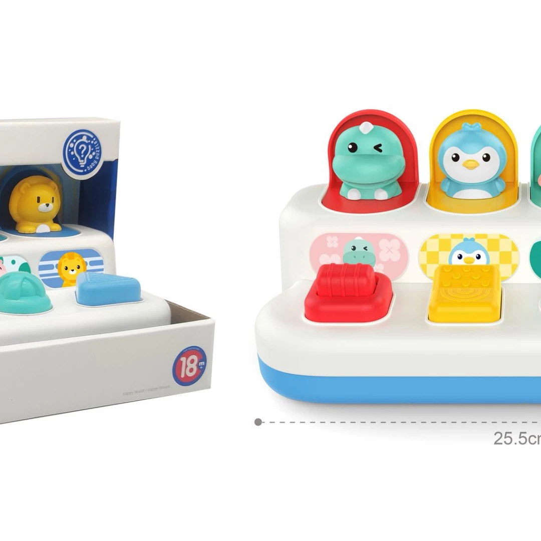 Juguete Sensorial Pop - Up Didactico