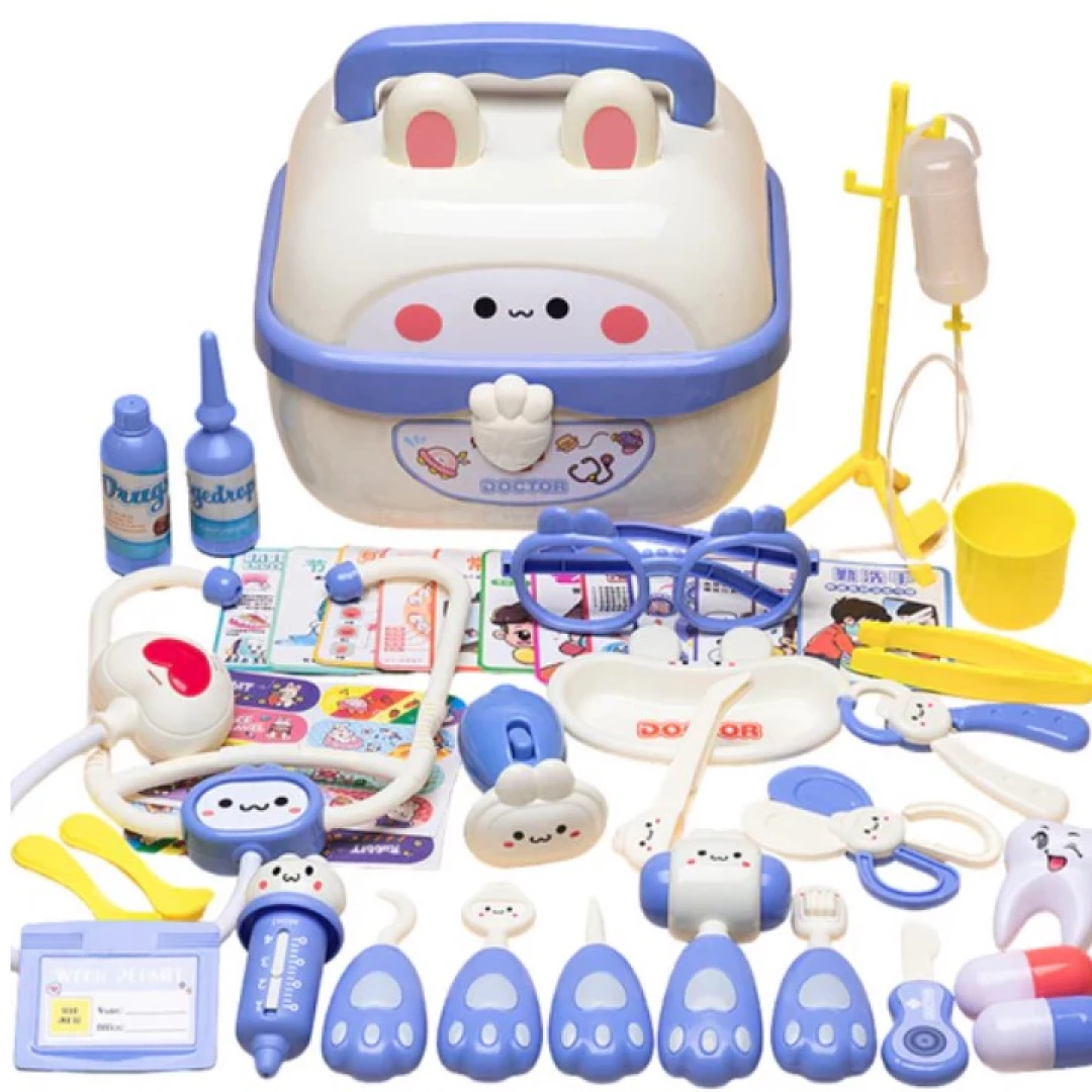 Maleta Doctor Conejo Azul