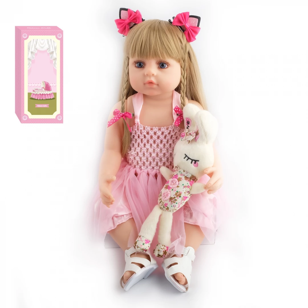 Muñeca reborn rubia
