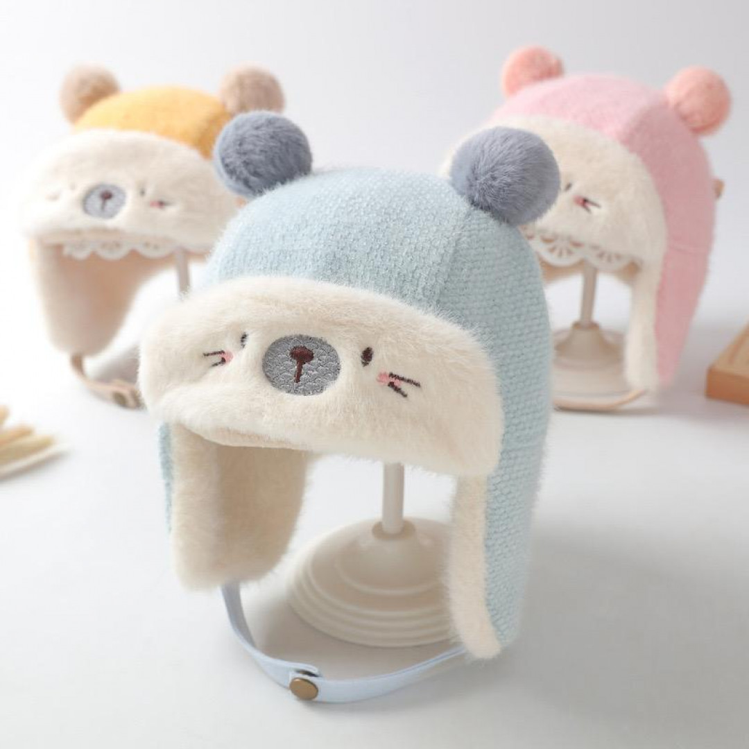 Gorros De Invierno Con Interior De Chiporro Para Bebe
