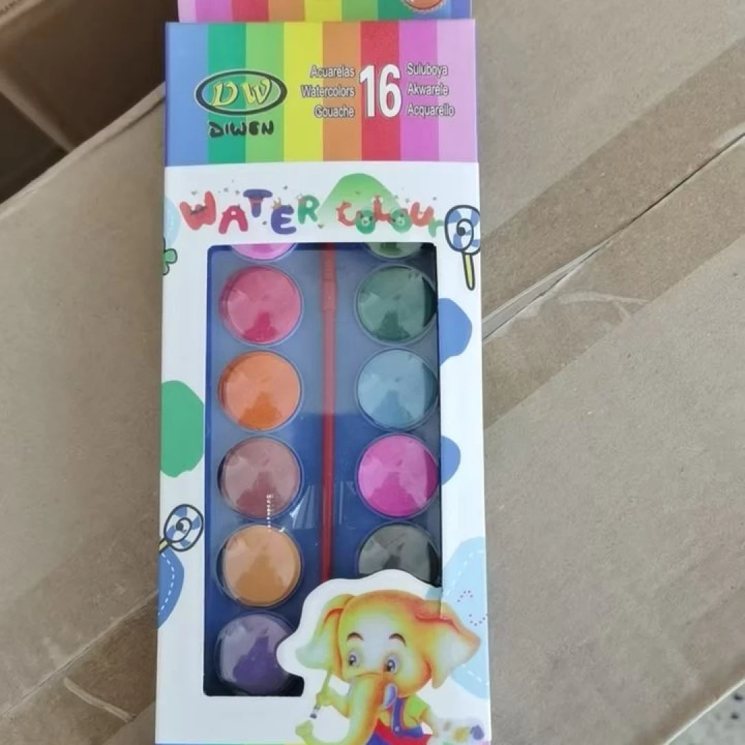 Set 16 colores de acuarela