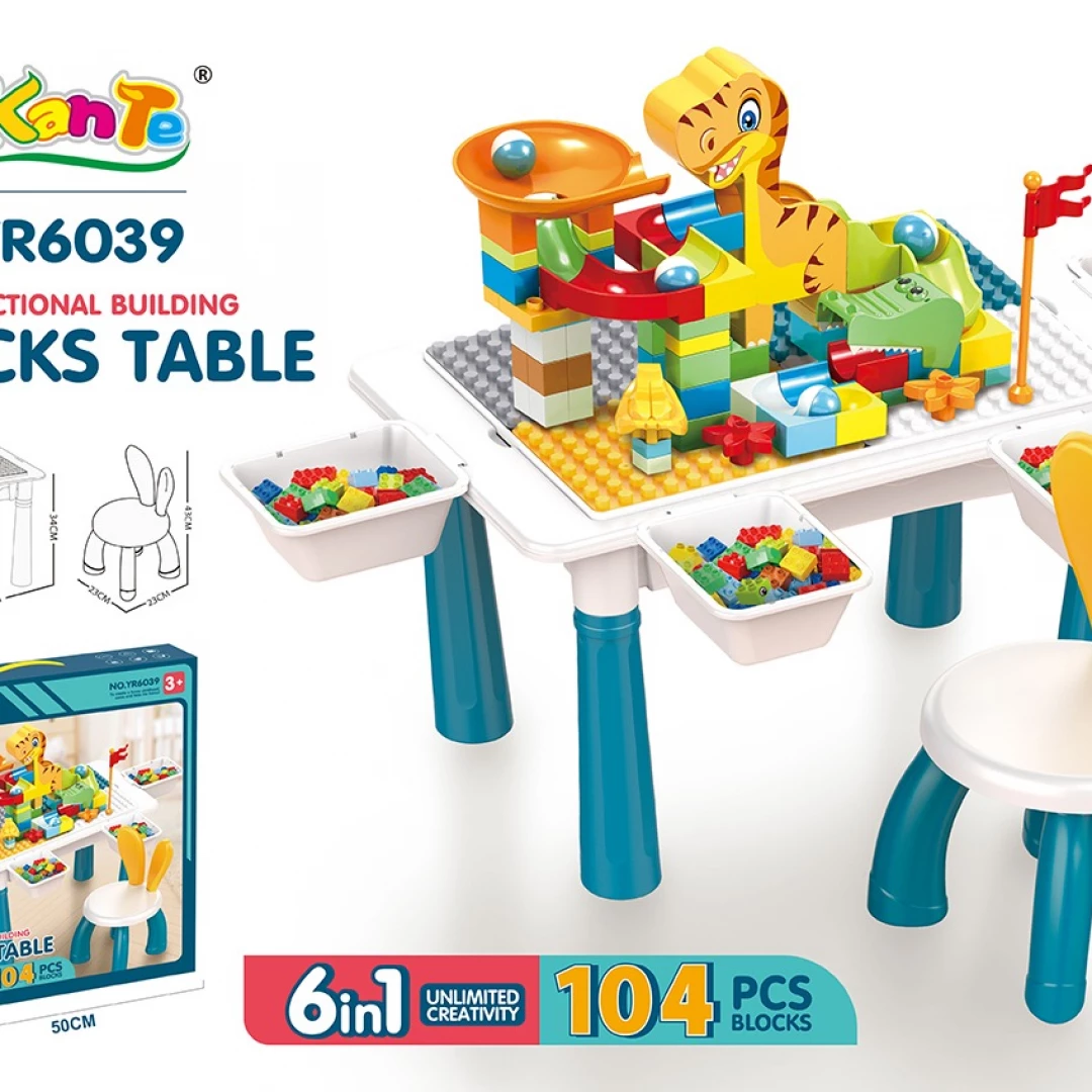 Mesa Lego Dinosaurio 104pcs