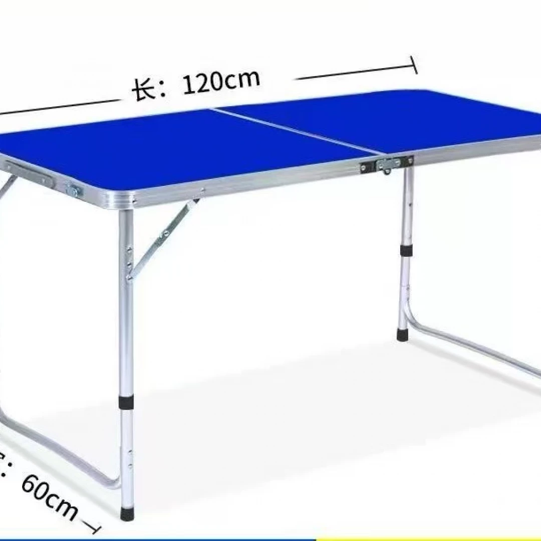 Mesa plegable 1.2m Azul